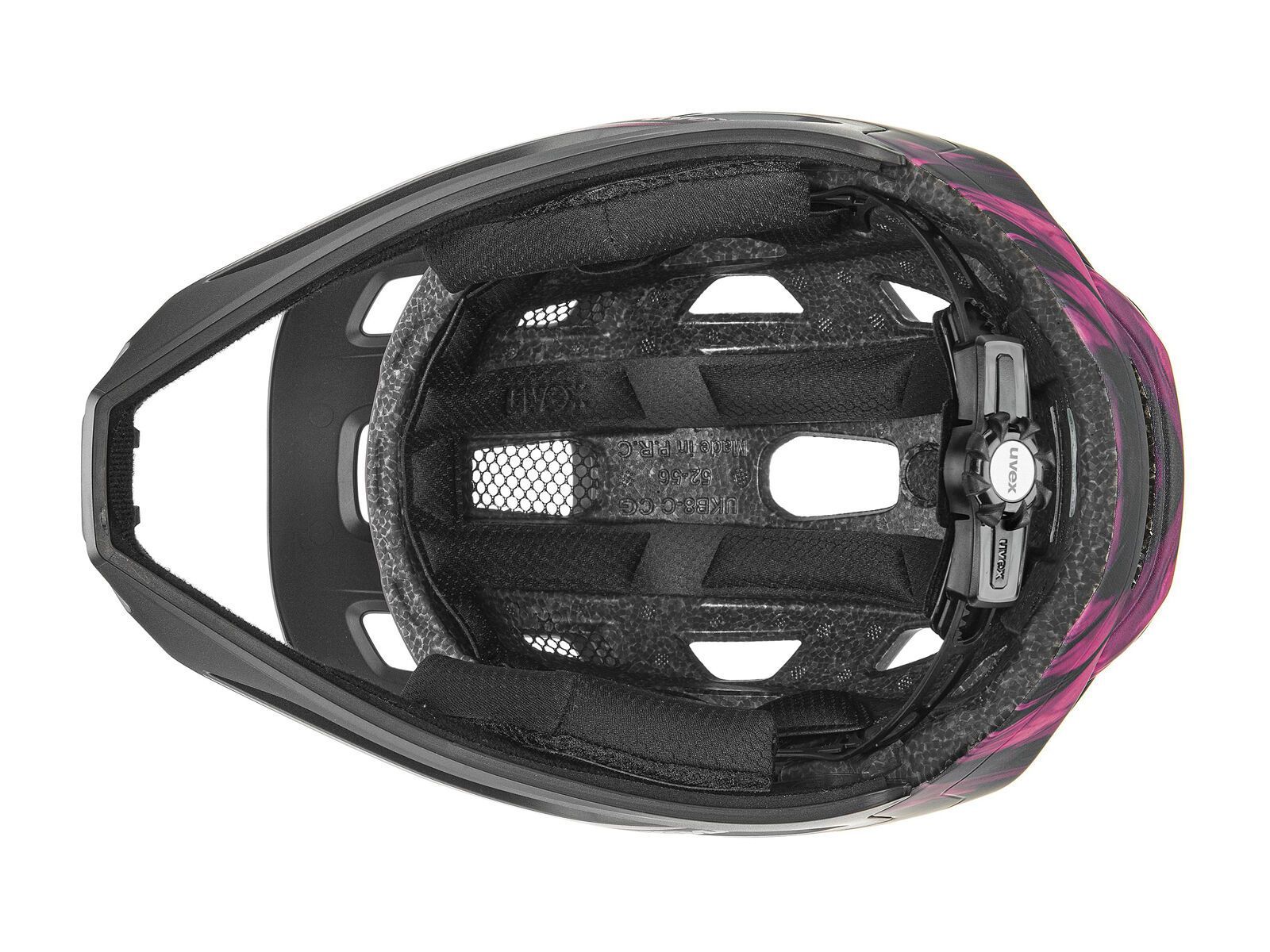 uvex react jr. fullface, cranberry matt - Bild 6