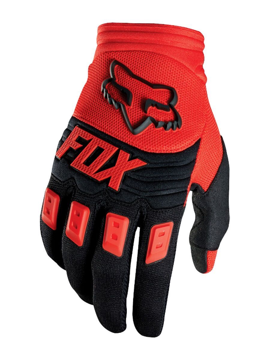 Fox Dirtpaw Race Glove, red - Bild 1