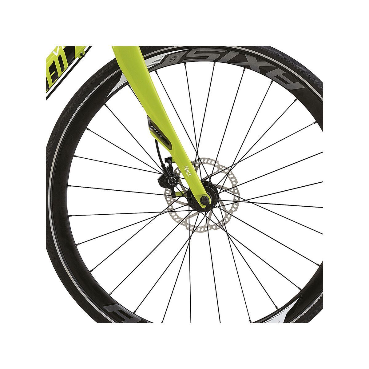Specialized Vita Comp Disc, Gloss Hyper Green/Black/White - Bild 2