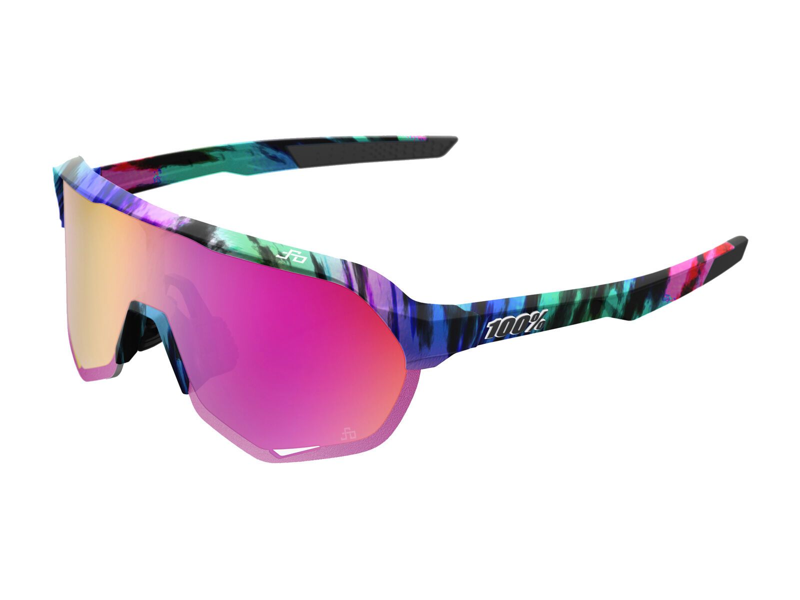 100% S2 Peter Sagan LE - HiPER Purple ML Mirror, soft tact tie dye - Bild 1