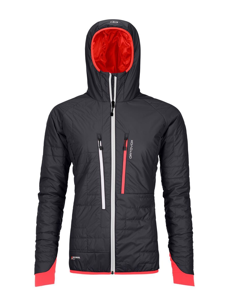Ortovox Swisswool Piz Boè Jacket W, black raven - Bild 1