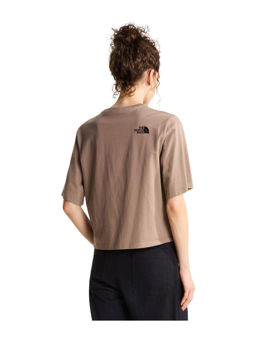 The North Face W Ski Embro Boxy SS Tee Graphic, garnet - Bild 4