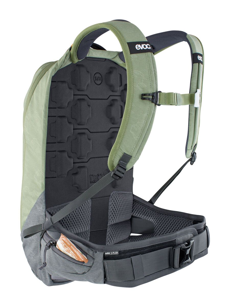 Evoc Trail Pro 10 - S/M, light olive/carbon grey - Bild 7