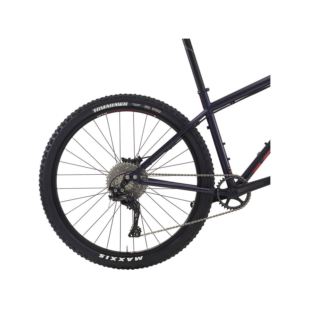 Kona Explosif, matt deep purple w/ orange-dark red fade decals - Bild 4