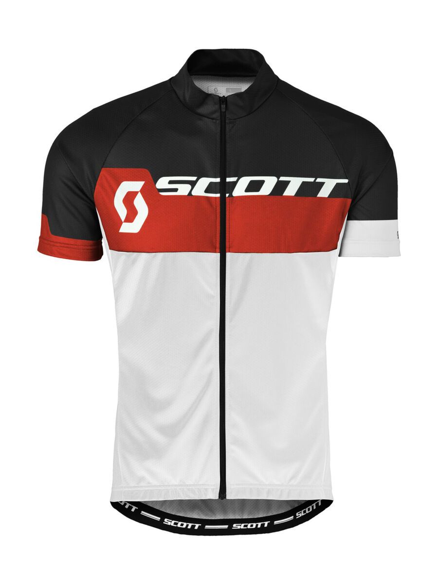 Scott Endurance Plus s/sl Shirt, white/fiery red - Bild 1