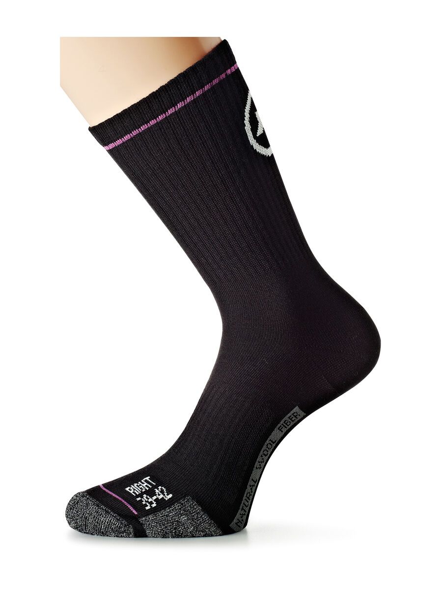 Assos bonKaSocks evo7, black volkanga - Bild 1