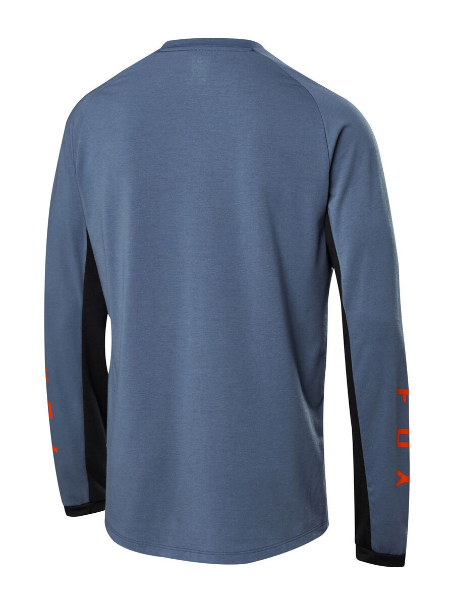 Fox Ranger Drirelease Mid LS Jersey, blue steel - Bild 2