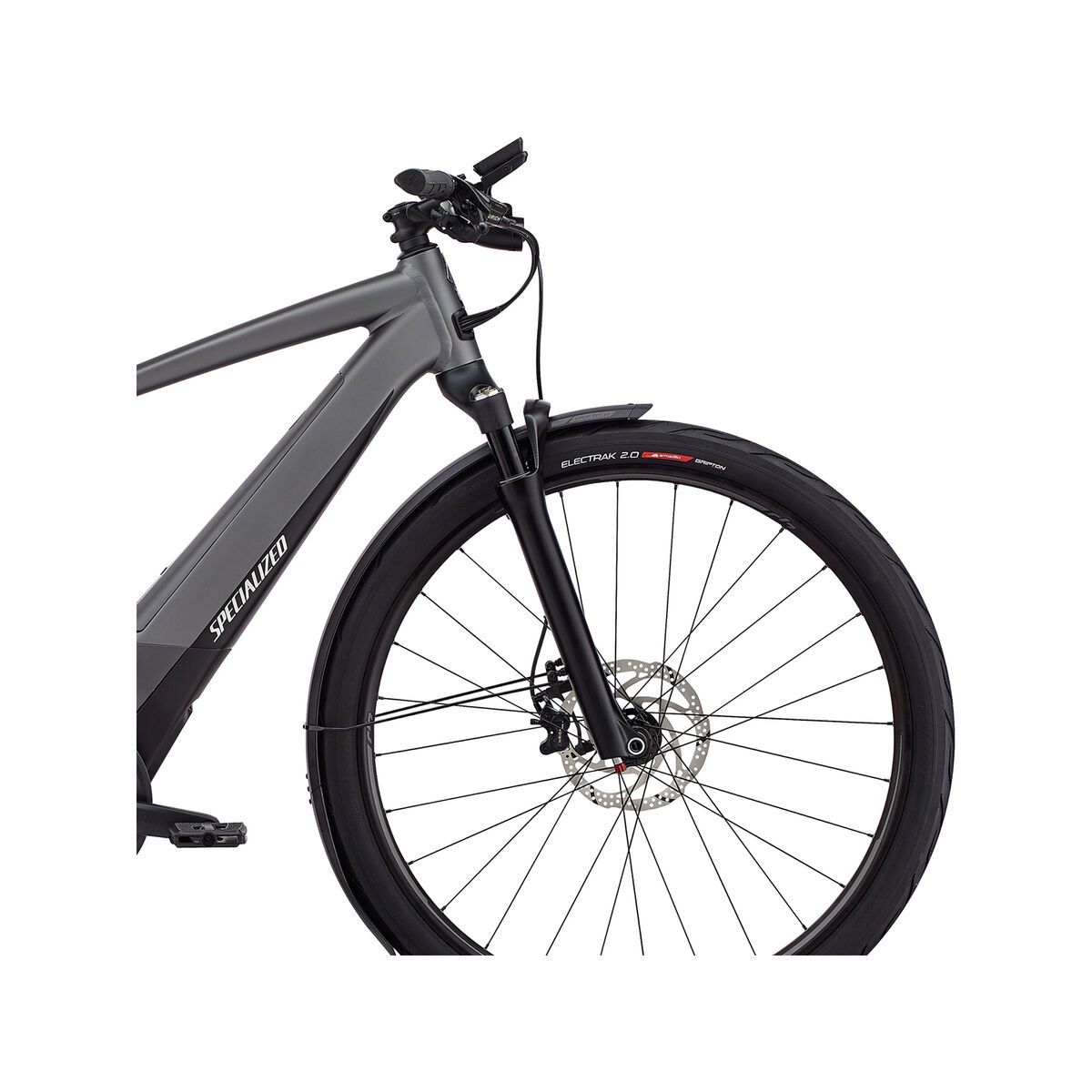 Specialized Men's Turbo Vado 6.0, gloss charcoal/black/chrome - Bild 7