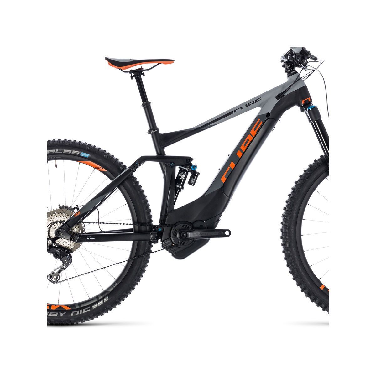 Cube Stereo Hybrid 140 TM 500 27.5, black´n´orange - Bild 4