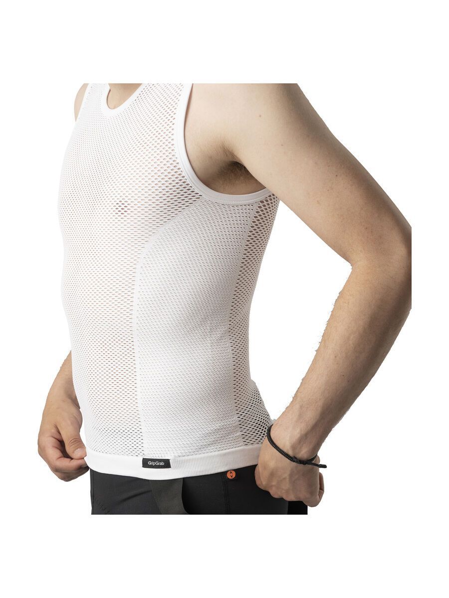 GripGrab PACR Spring-Autumn Sleeveless Base Layer, white - Bild 4