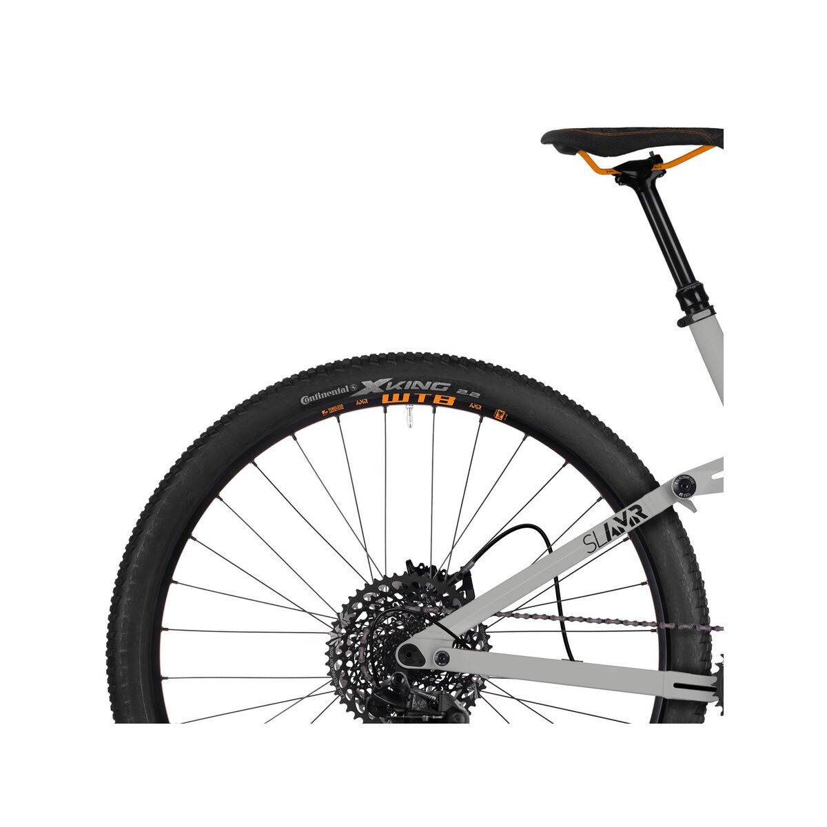 Ghost SL AMR 6.9 LC, smoke gray/night black/juice orange - Bild 6