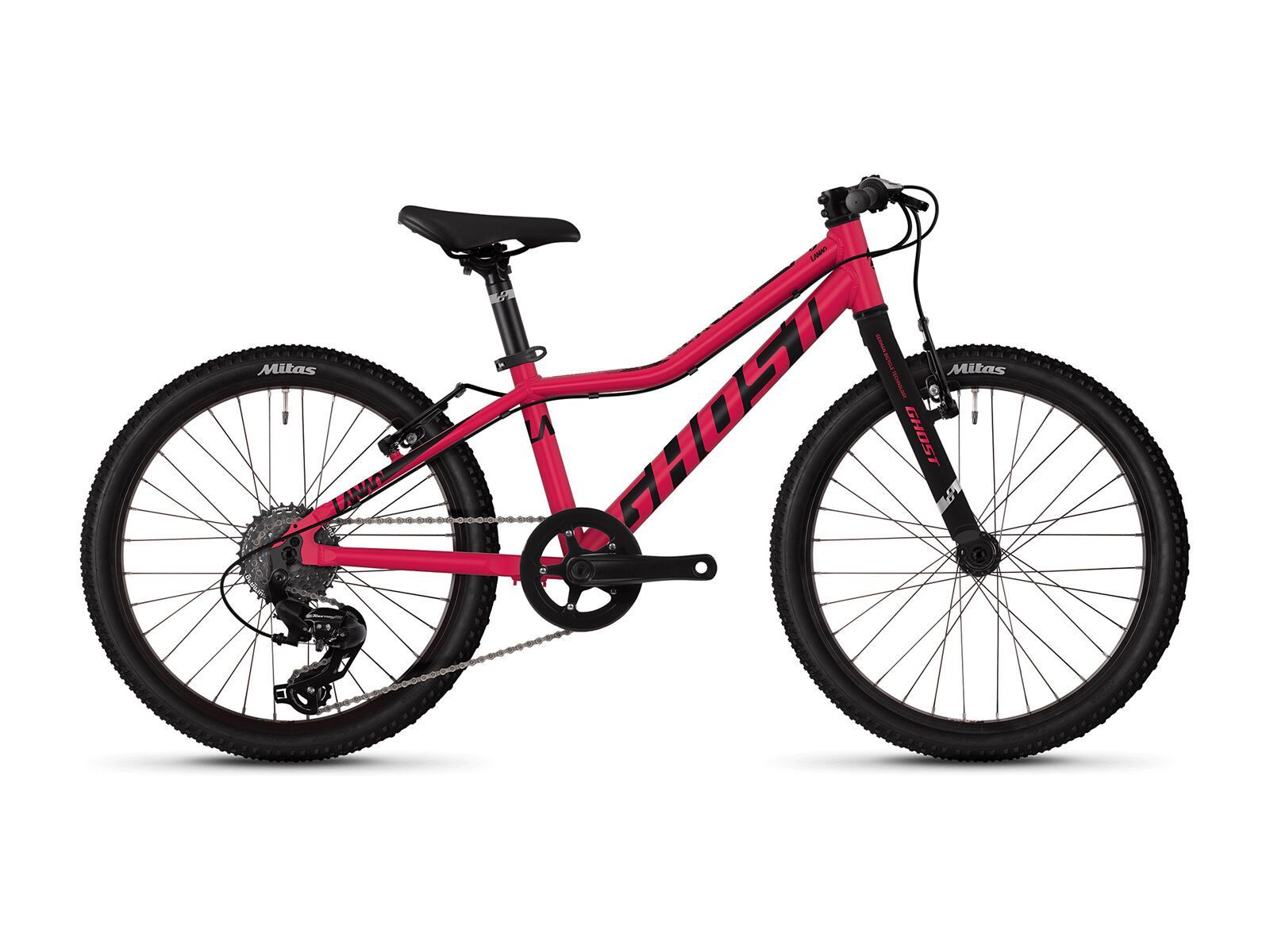 Ghost Lanao R1.0 AL, rubi pink/jet black - Bild 1