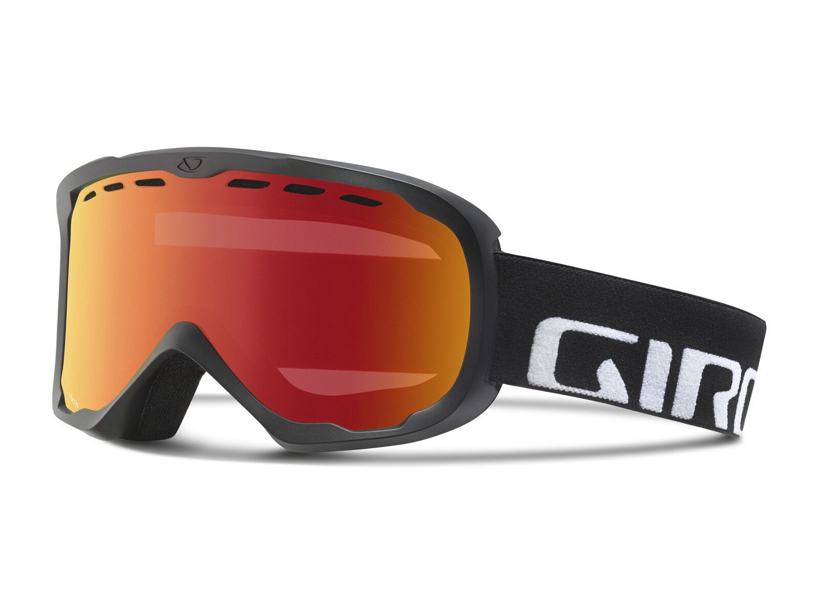 Giro Focus, black wordmark/amber scarlet - Bild 1