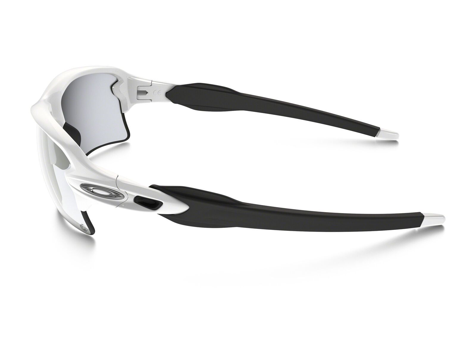 Oakley Flak 2.0 XL Photochromic, polished white/Lens: clear black iridium photochromic - Bild 4