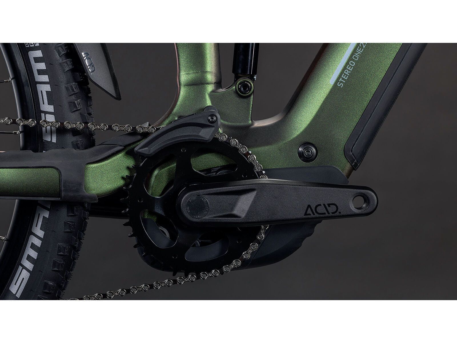 Cube Stereo Hybrid One22 SLX 800 27.5, stellar´n´green - Bild 5