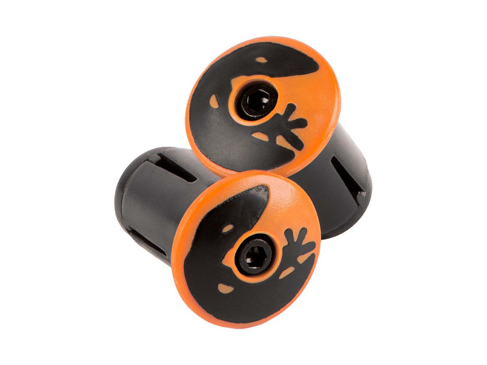 Lizard Skins Road Bar End Plugs, tangerine orange - Bild 1