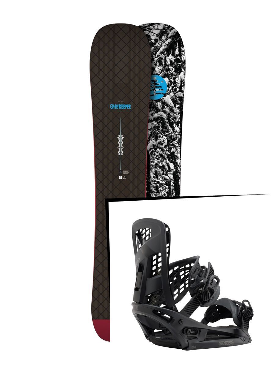 Set: Burton Gate Keeper 2017 +  Genesis EST (1712781S) - Bild 1