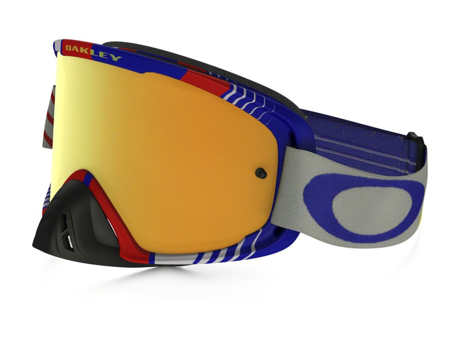 Oakley O2 MX inkl. Wechselscheibe, biohazard rb/Lens: 24k iridium - Bild 1