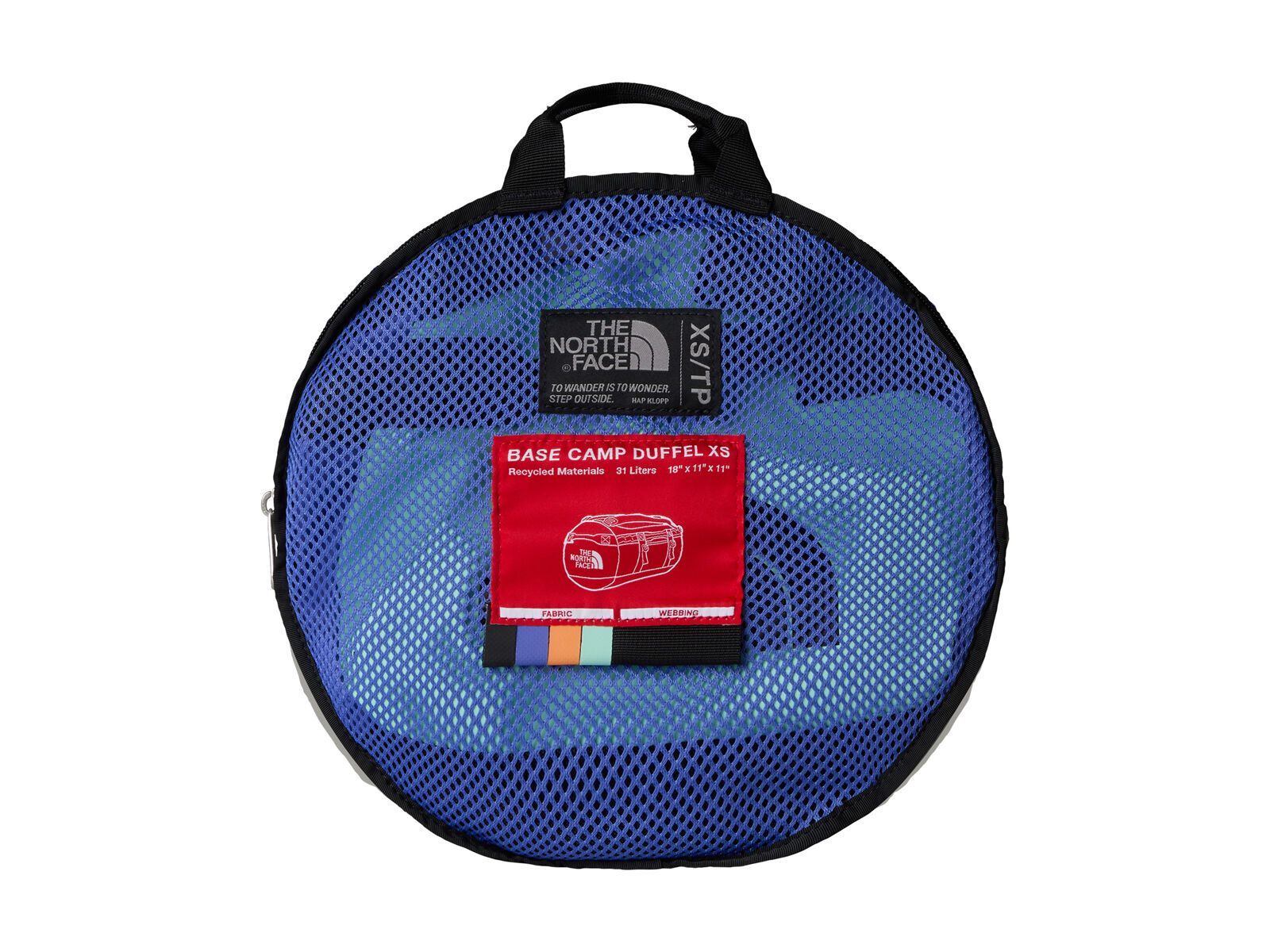 The North Face Base Camp Duffel - XS, indigo plum-bright foam - Bild 3