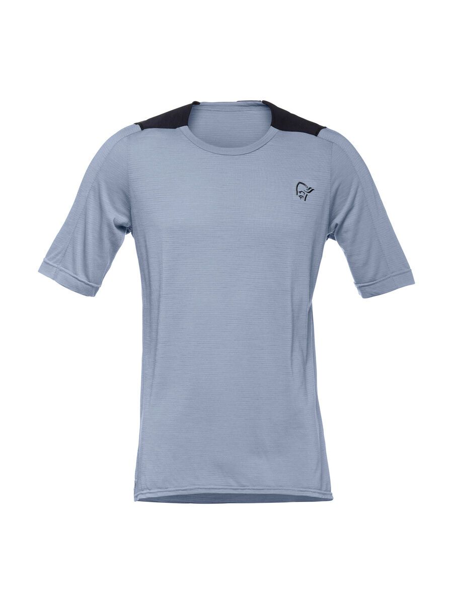 Norrona skibotn wool equaliser T-shirt, bedrock - Bild 1