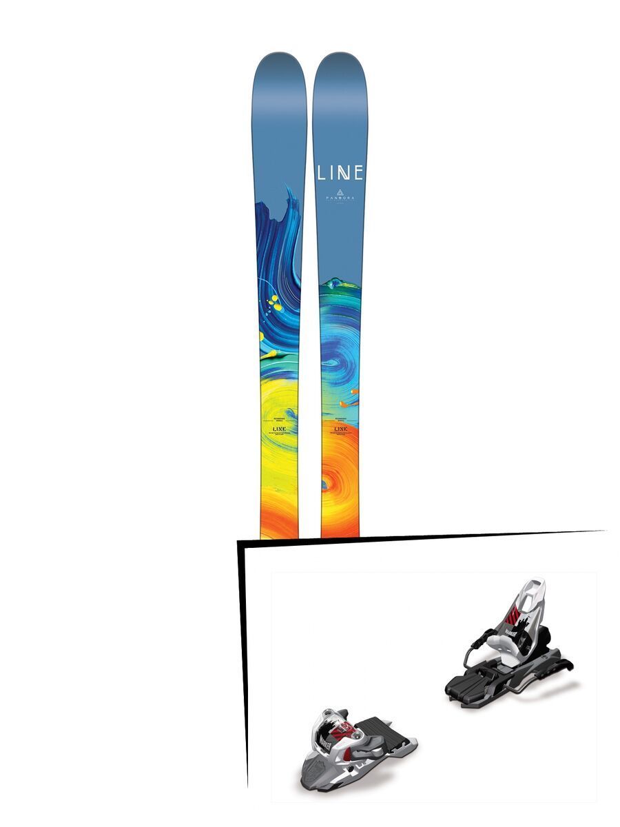 Set: Line Pandora 95 2017 + Marker Free Ten (1247028) - Bild 1