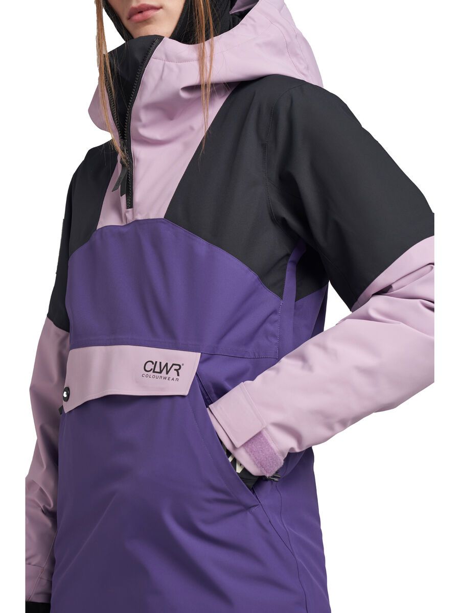 Colourwear Homage Anorak, purple - Bild 4