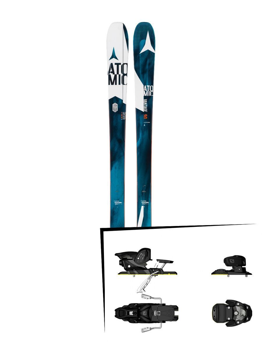 Atomic Set: Vantage 90 CTI 2016 + Salomon Warden MNC 13 - Bild 1