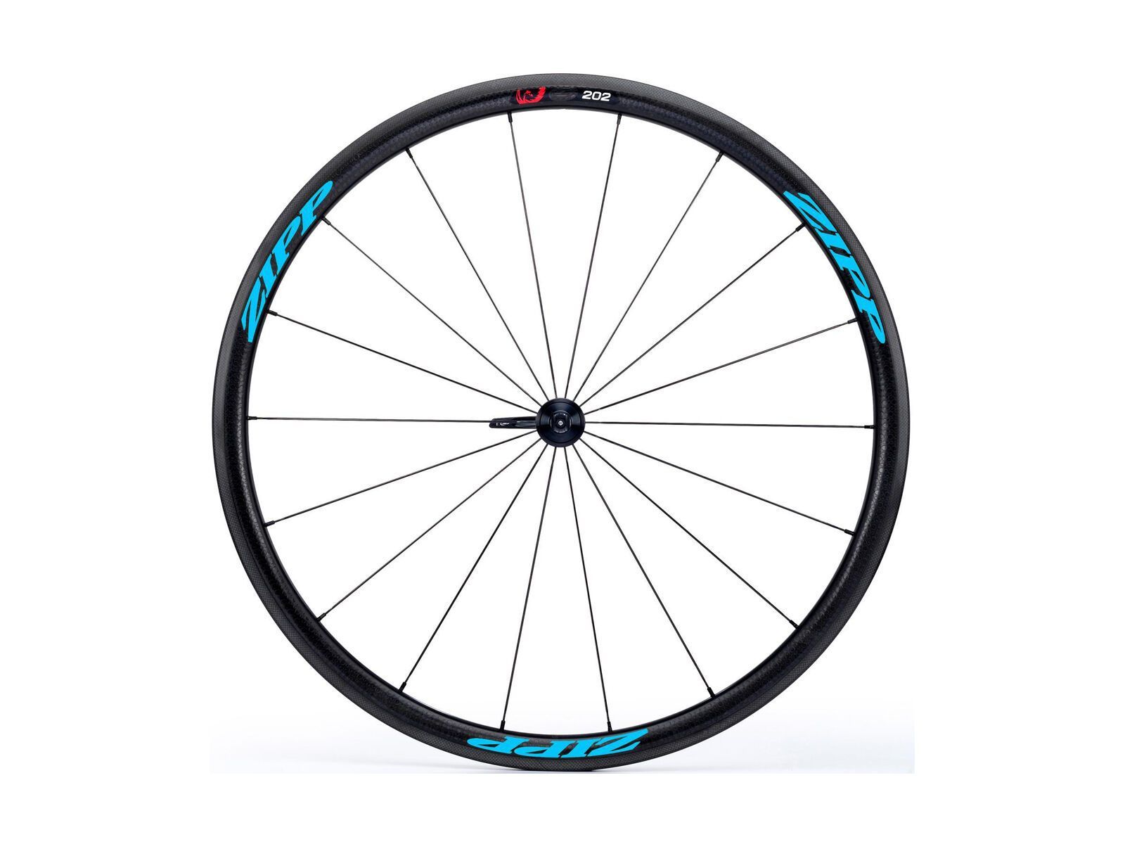 Zipp 202 Firecrest Carbon Clincher, schwarz/blau - Bild 1