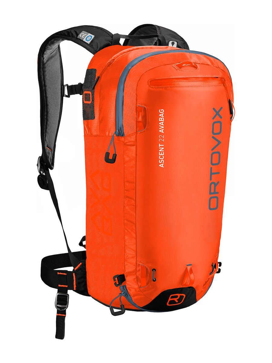 Ortovox Ascent 22 Avabag Kit, ohne Kartusche, crazy orange - Bild 2