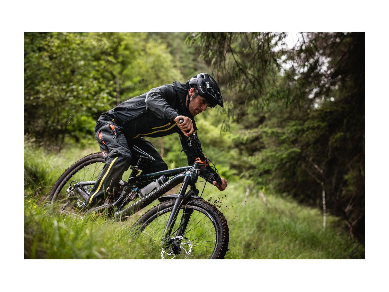 dirtlej DirtSuit Core Edition, grau / gelb - Bild 6