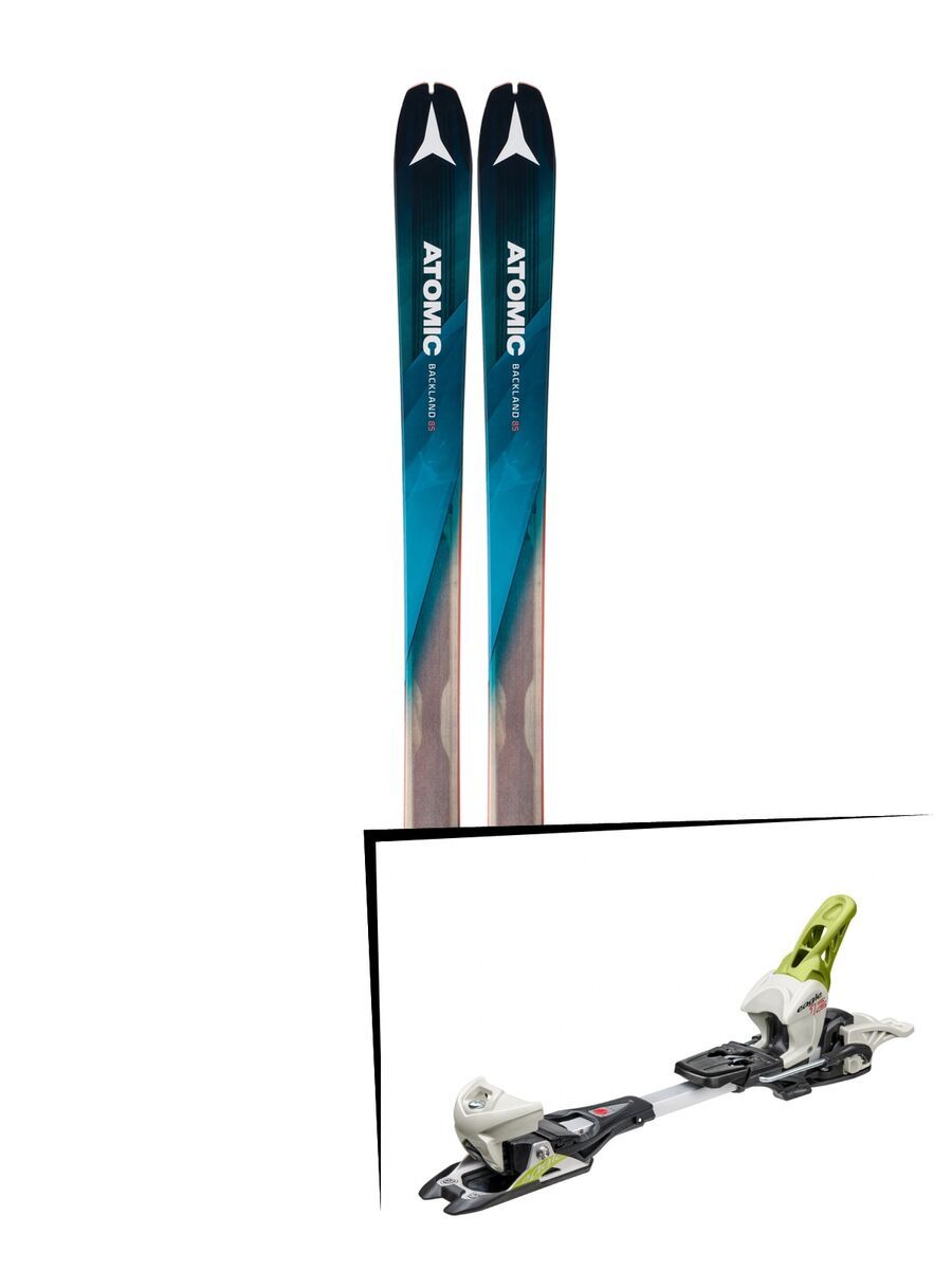 Set: Atomic Backland 85 2018 + Fritschi Diamir Eagle 12 lemongrass - Bild 1
