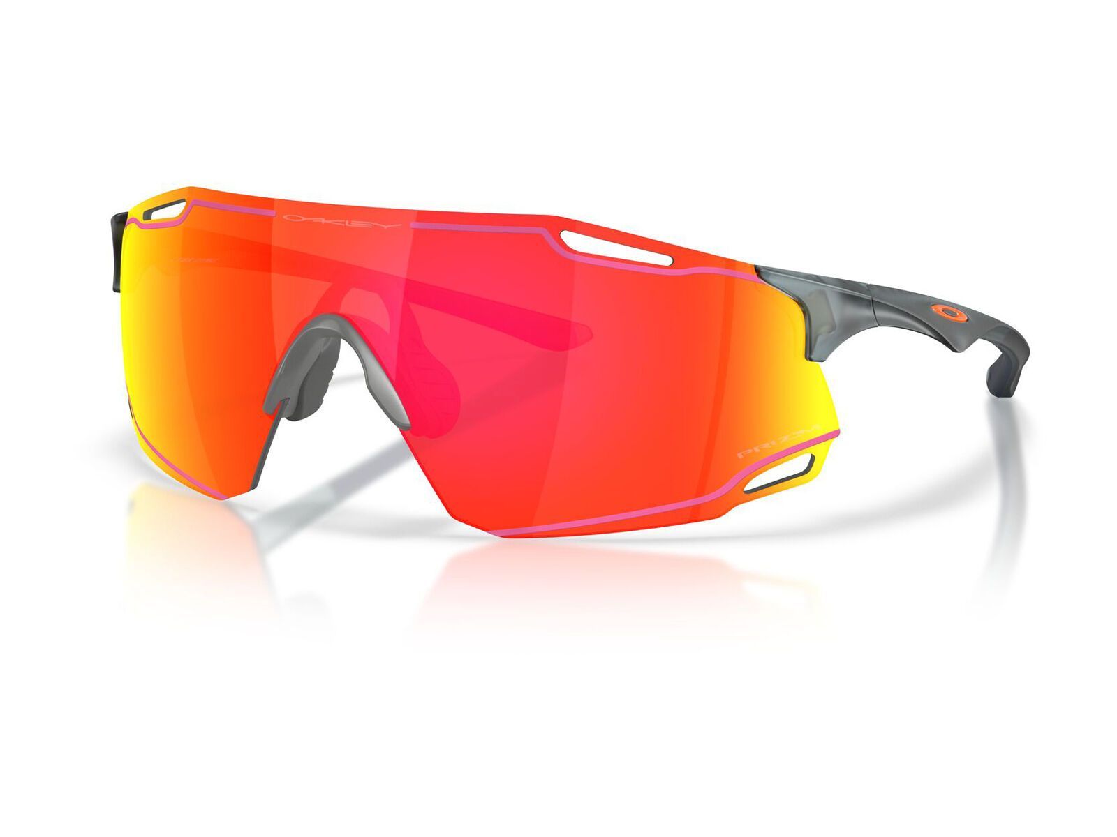 Oakley Cybr Dyno, Prizm Ruby w/ Pink Ink / matte crystal black - Bild 10