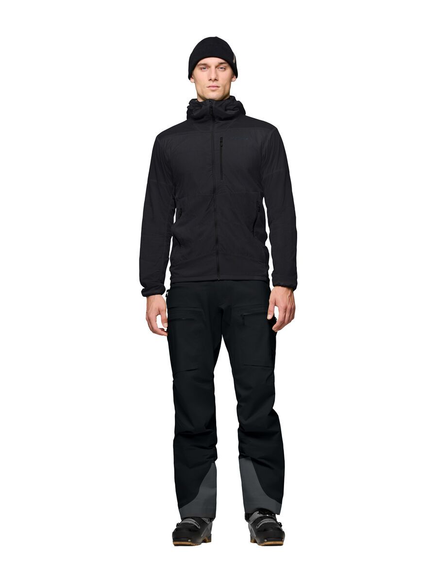 Norrona lyngen thermo100active Zip Hood M's, caviar black - Bild 4