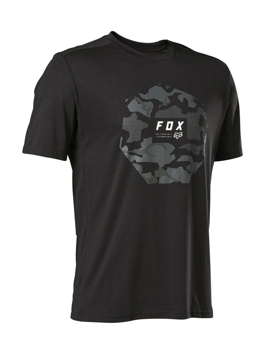 Fox Ranger Drirelease SS Jersey Camo Moth, black - Bild 1