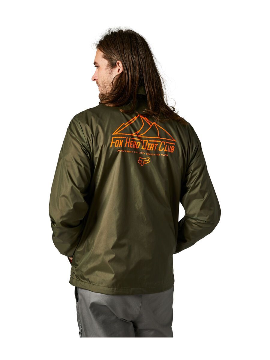 Fox Hero Dirt Coaches Jacket, fat grn - Bild 2
