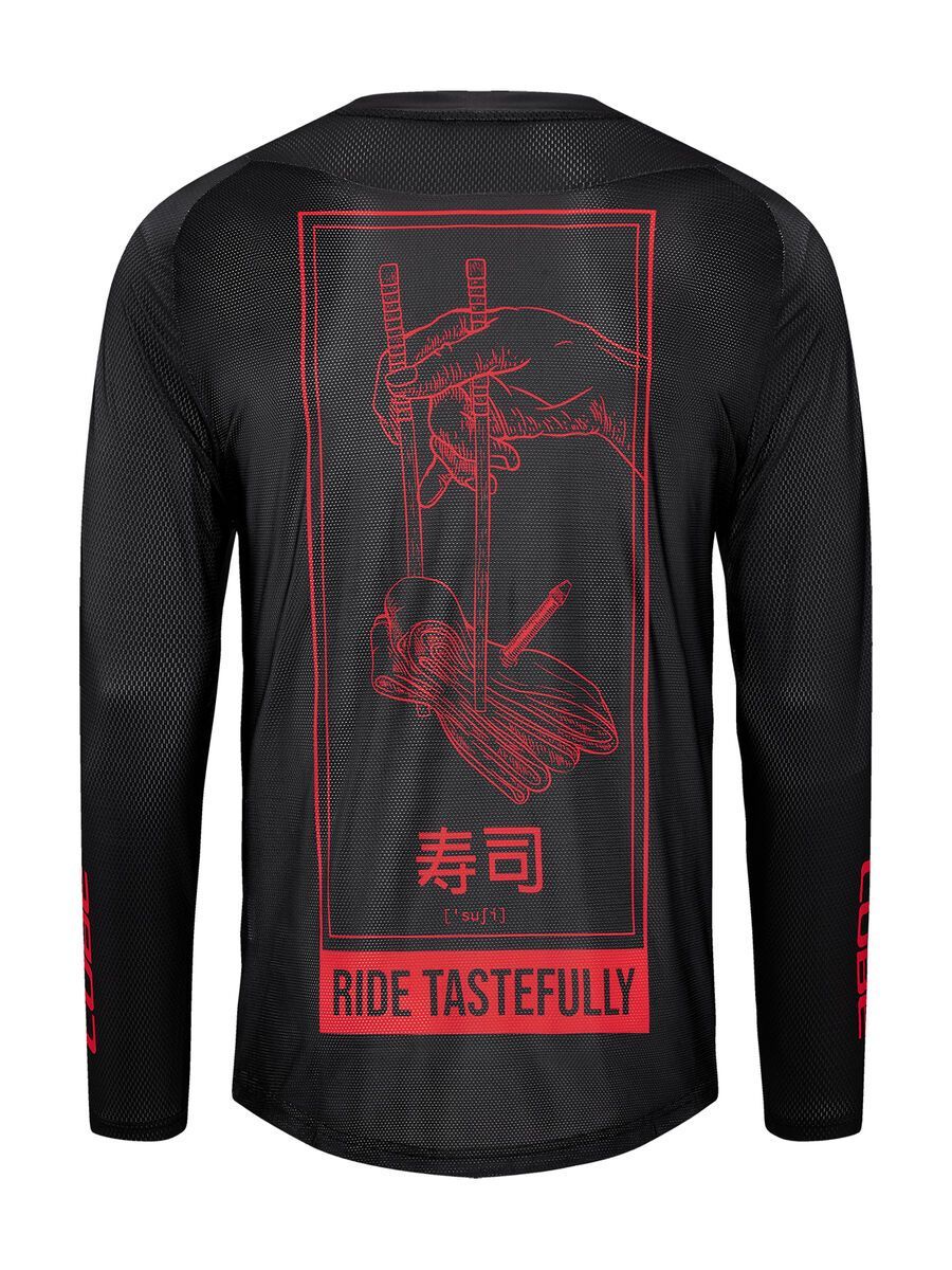 Cube Vertex Rundhalstrikot langarm, black - Bild 2