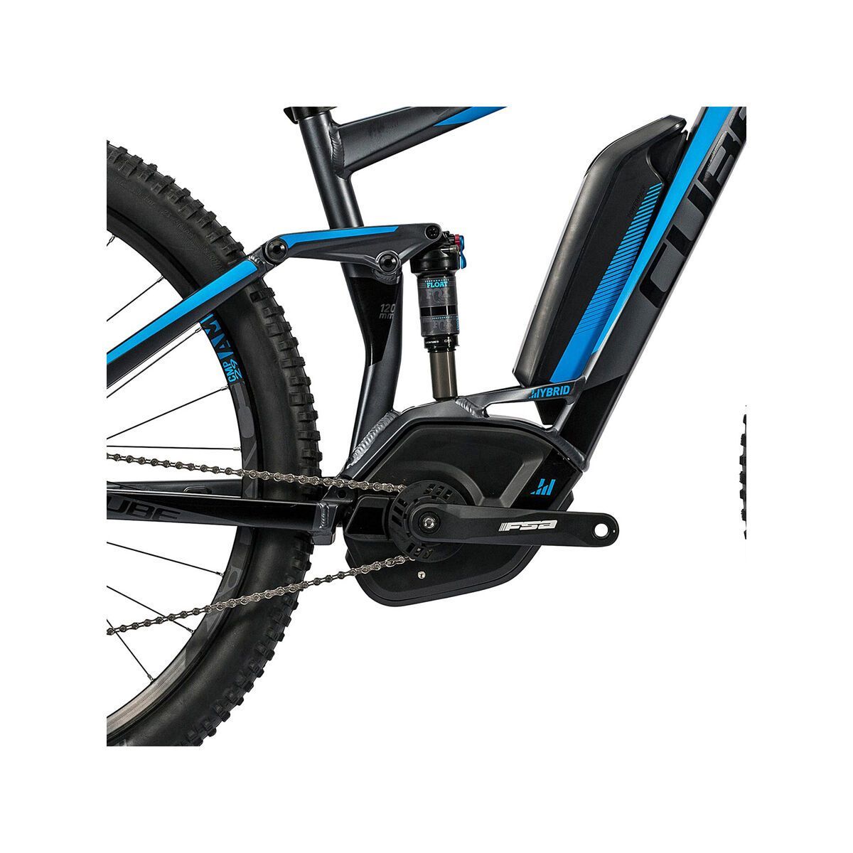 Cube Stereo Hybrid 120 HPA Race 500 27.5, iridium´n´flashblue - Bild 3