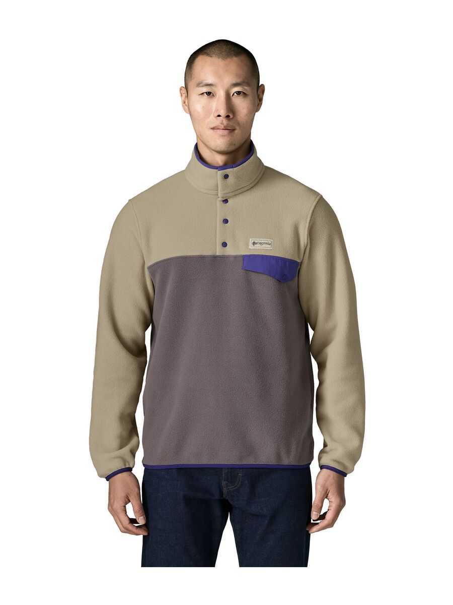 Patagonia Men's Lightweight Synchilla Snap-T Pullover, may grey - Bild 3