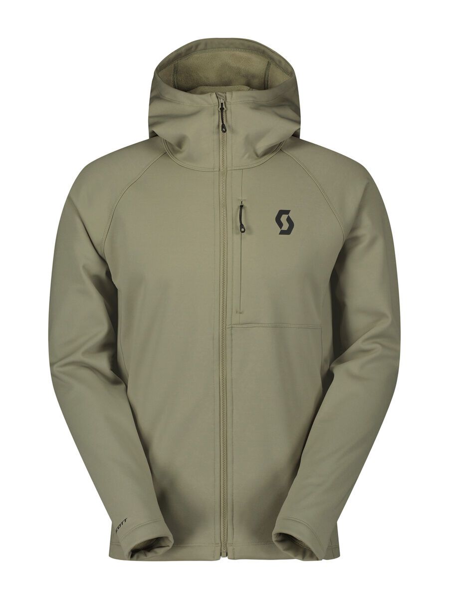 Scott Defined Warm Zip Men's Hoody, dust grey - Bild 1