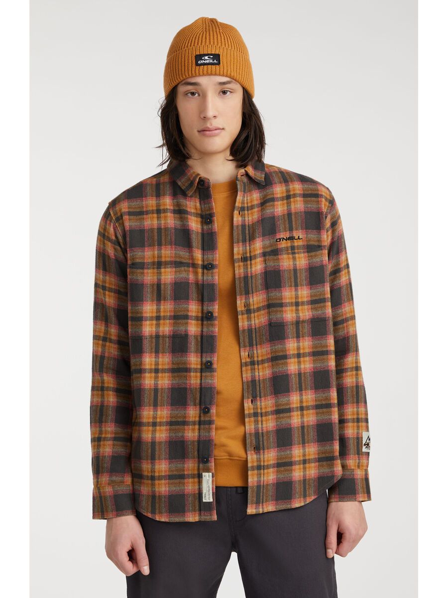 O’Neill TRVLR Series Flannel Check Shirt, beige shadow check - Bild 3