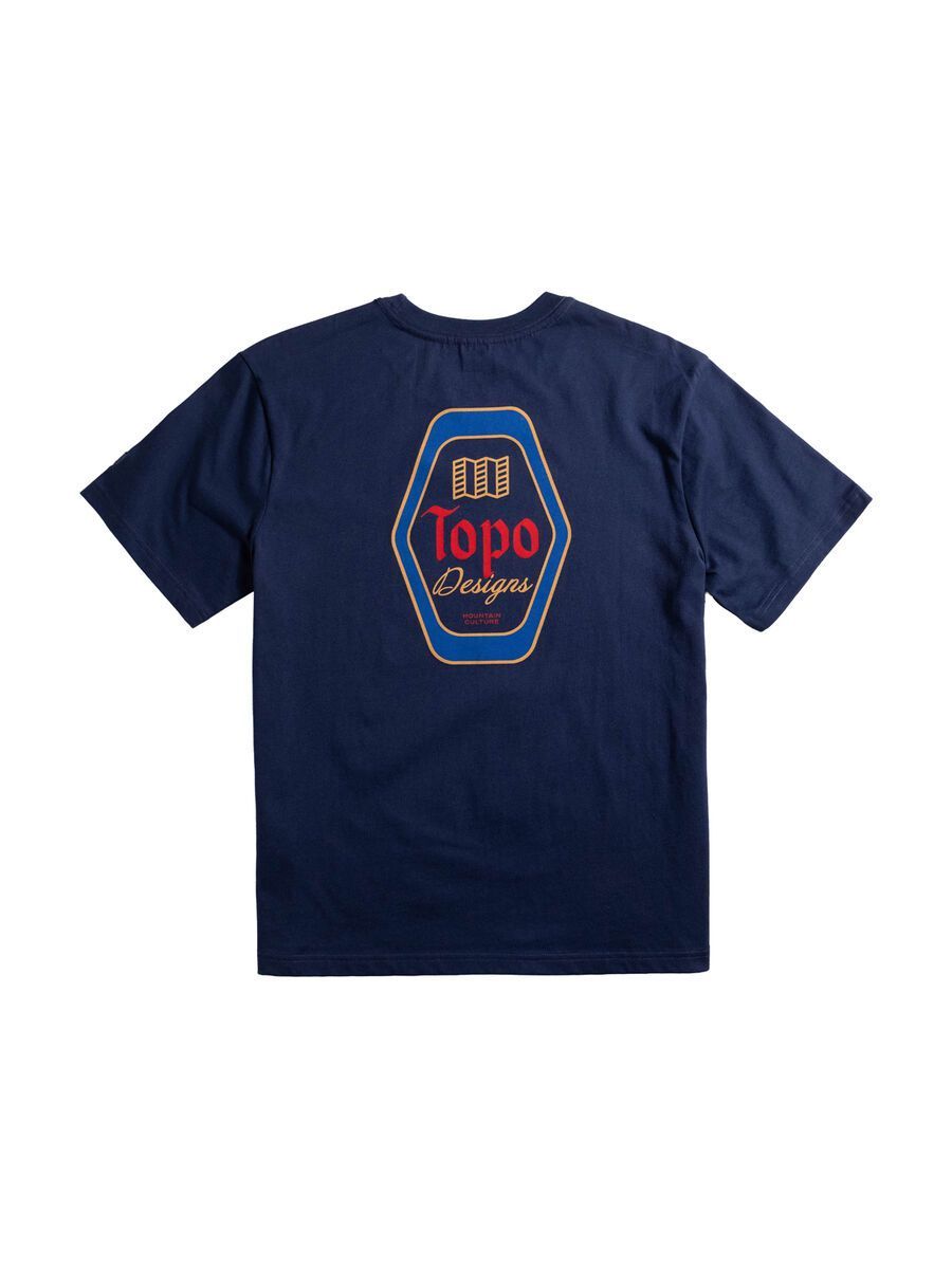 Topo Designs Draft Tee S/S Herren, midnight - Bild 2
