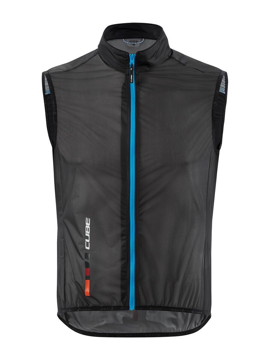 Cube Teamline Windweste Repulse, black´n´blue - Bild 1