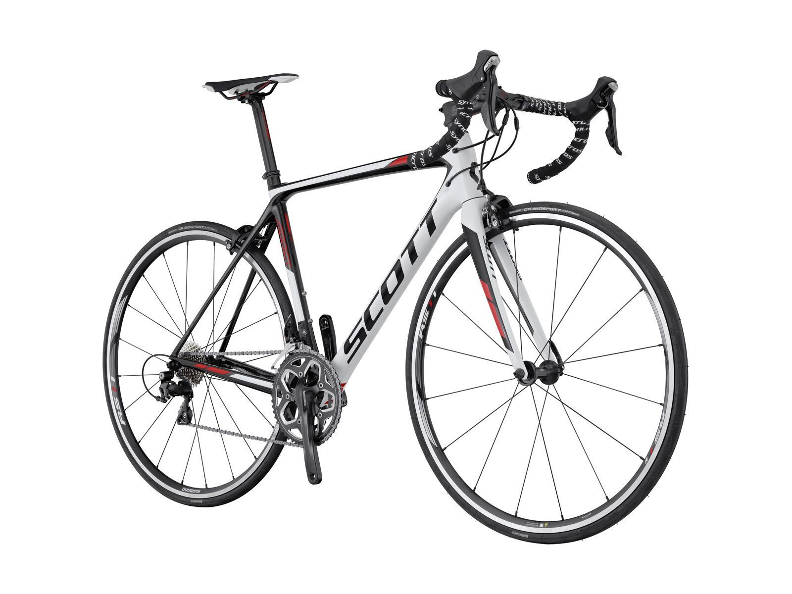 Scott Addict 30, black/white/red - Bild 2