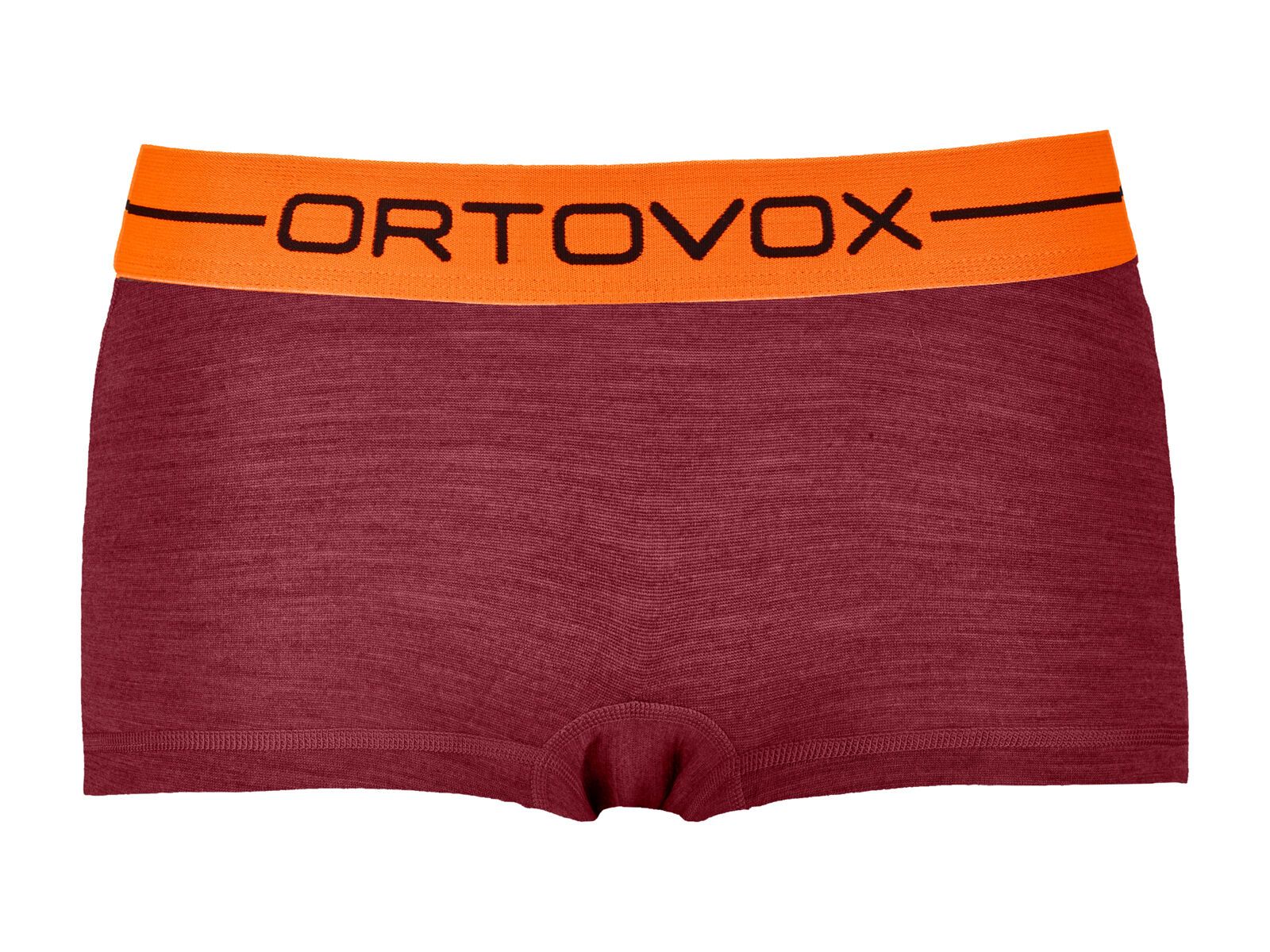 Ortovox 185 Merino Rock'n'wool Hot Pants W, dark blood blend - Bild 1