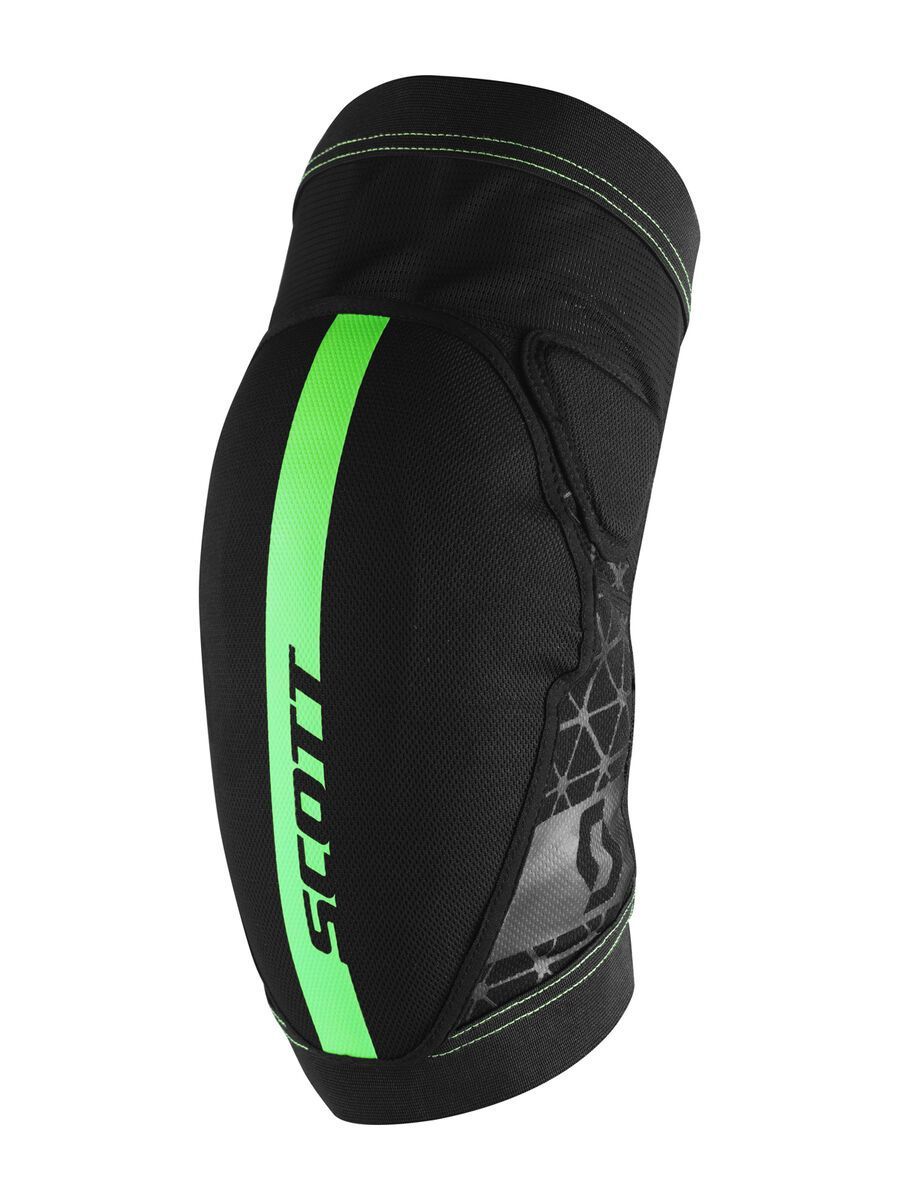 Scott Soldier Knee Guards, black/fluorescent green - Bild 1