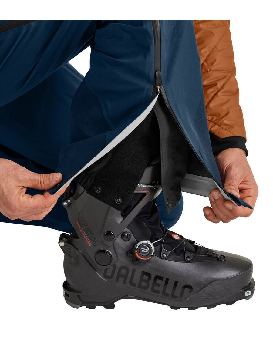 Ortovox 3L Ortler Pants M, black raven - Bild 4