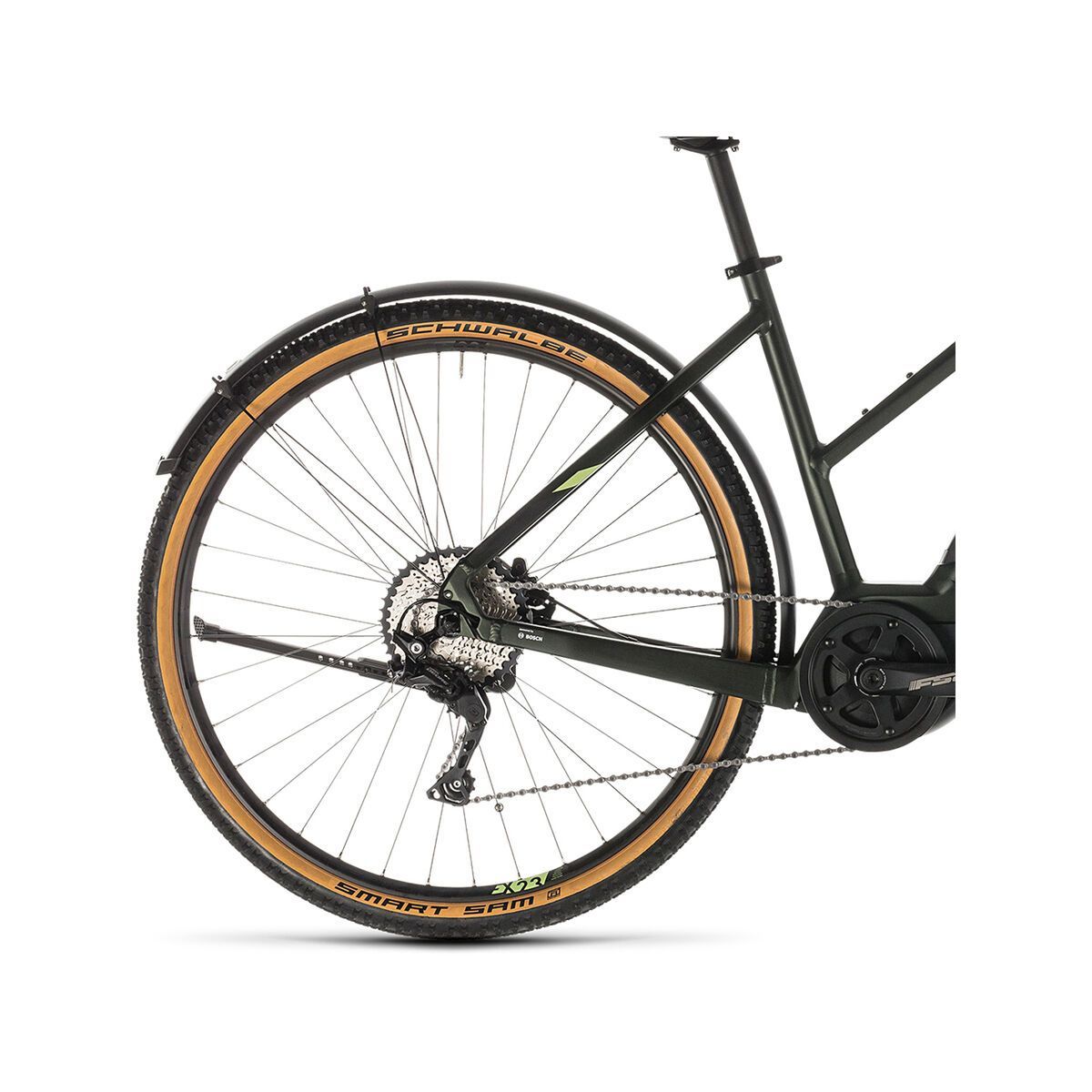 Cube Cross Hybrid EXC Allroad 500 Trapeze, green´n´green - Bild 4