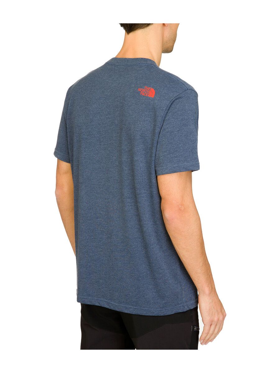 The North Face Mens SS Adventure Is Served Tee, Cosmic Blue - Bild 3