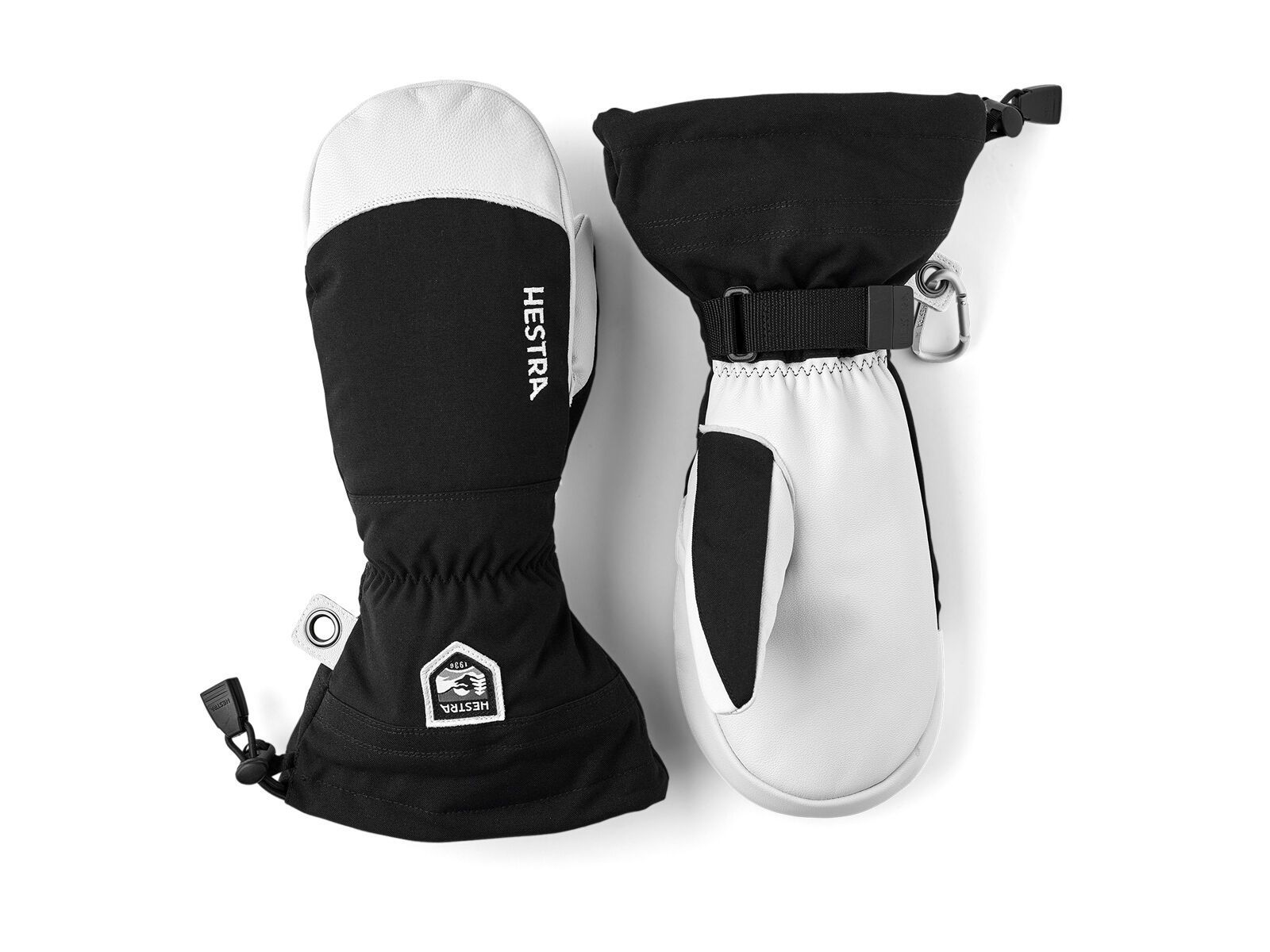 Hestra Army Leather Heli Ski Mitt, black - Bild 1
