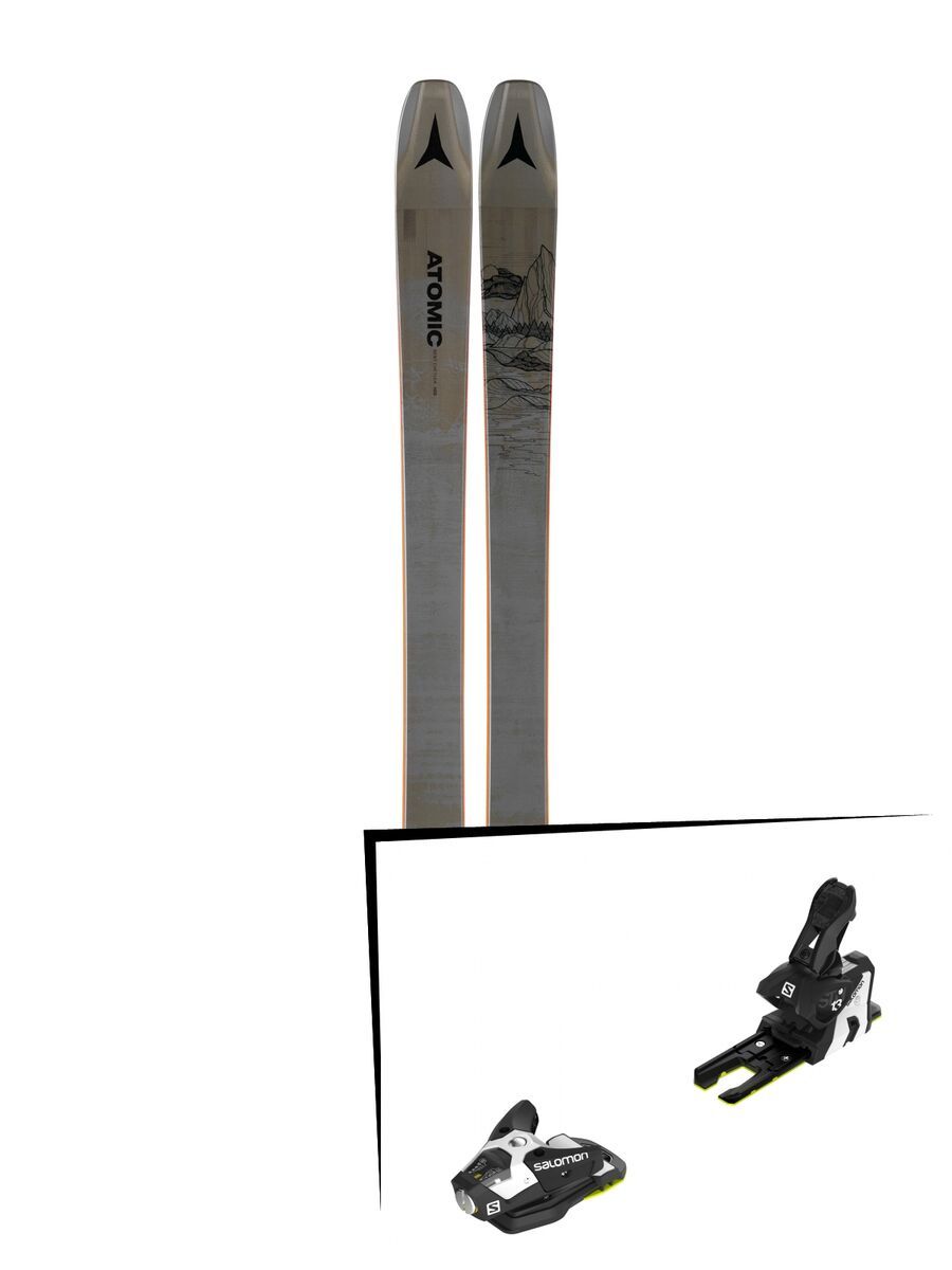 Set: Atomic Bent Chetler 100 2019 + Salomon N STH2 WTR 13 black/white - Bild 1
